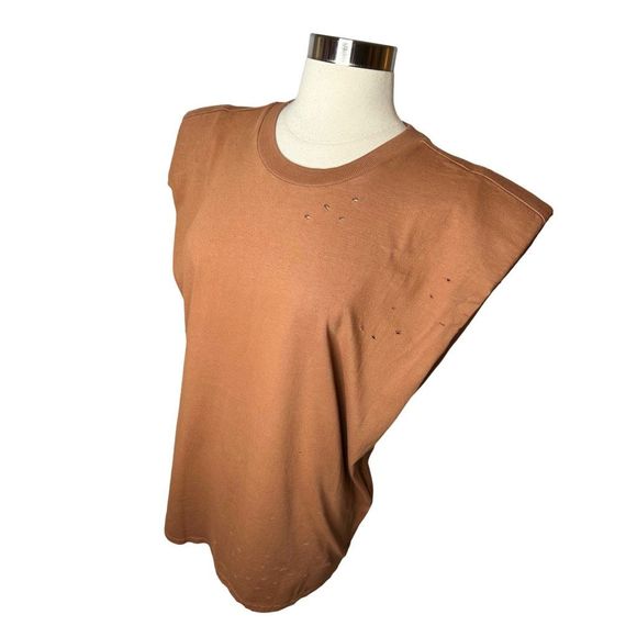 Sandrine Rose x Free People Shoulder Pad Tee - Picture 3 of 6